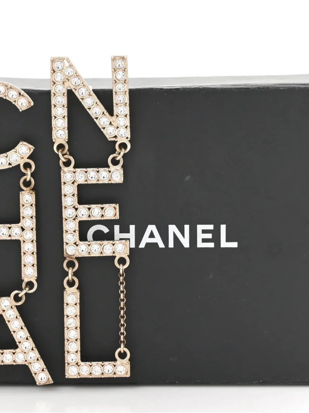 CHANEL dangling earrings